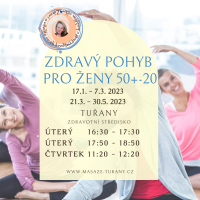 Lekce zdravotního cvičení zima - jaro Tuřany 